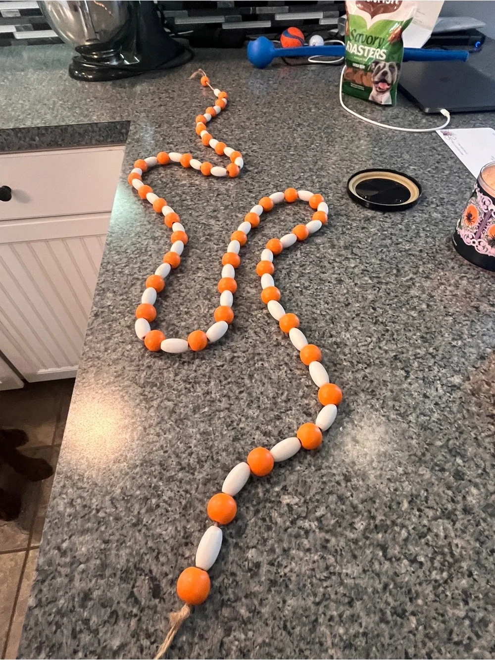 Fall Decorative Wooden Beading